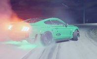VÍDEO: ¡Vértigo de ir detrás del Mustang GTR de 900 CV Vaughn Gittin Jr.!