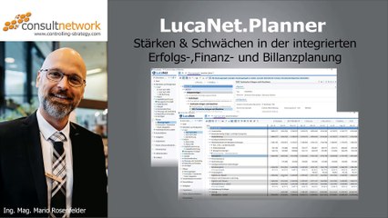 LucaNet Planner - Stärken und Schwächen in der integrierten Erfolgs-, Finanz- & Bilanzplanung