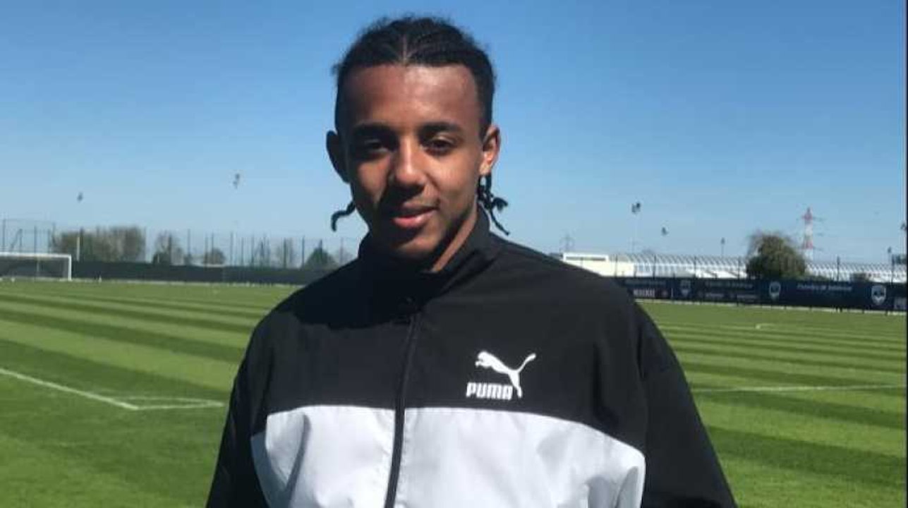 La réaction de Jules Koundé élu meilleur joueur du mois de février I Girondins