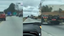 Ne jamais suivre un conducteur ivre sur l’autoroute !