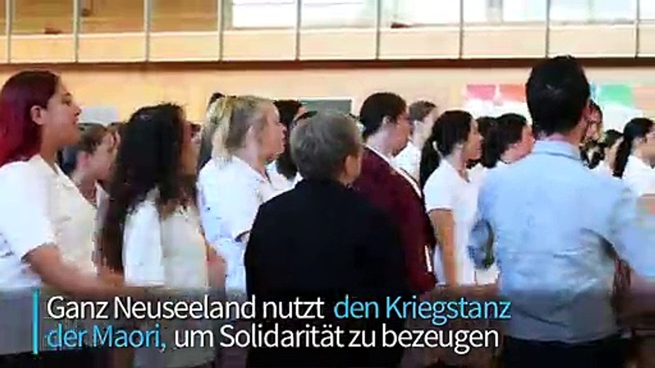 "Ich lebe! Ich sterbe!" Neuseeland trauert mit dem Haka