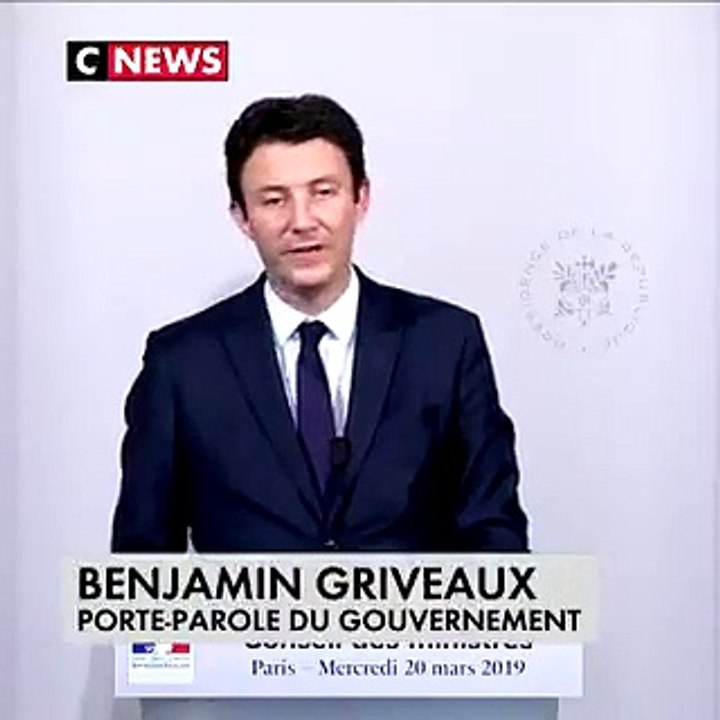 Nous ne pouvons pas laisser une minorité violente abîmer notre pays , martèle Benjamin Griveaux