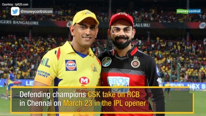 IPL 2019: BCCI releases group stage schedule