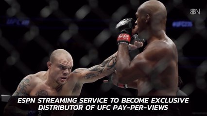 ESPN And UFC Enter Into Exclusive Agreement