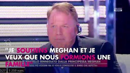 Meghan Markle : Désespéré, son demi-frère tente de renouer le contact