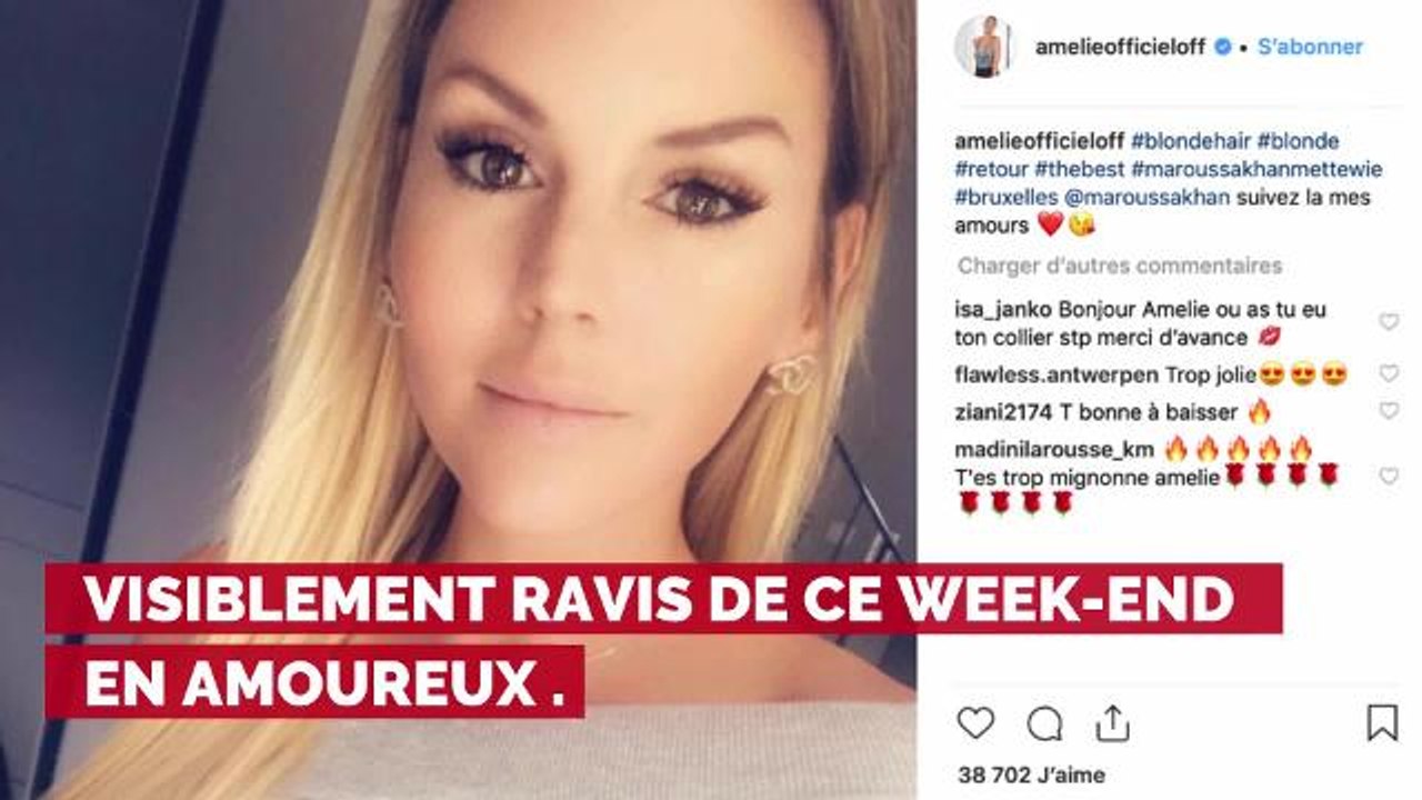 PHOTOS. Amélie Neten s'affiche très amoureuse au bras de son chéri pendant des vacances en Italie