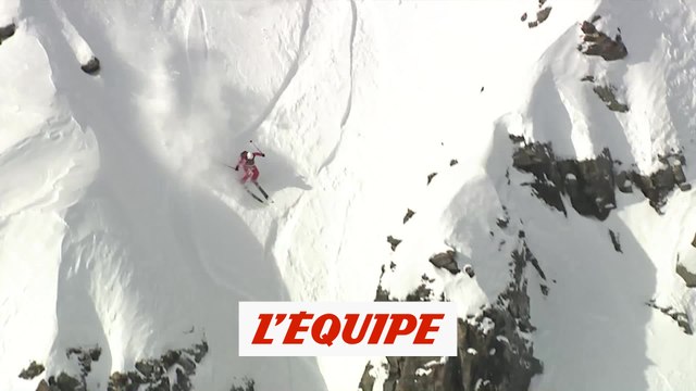 le run de Pia Nic Gundersen à Verbier en 2014 - Adrénaline - Freeride World Tour