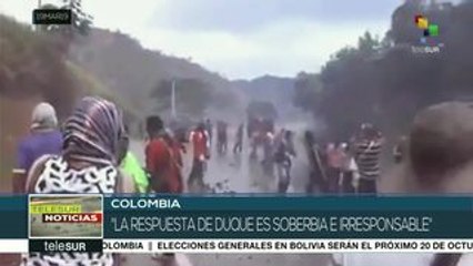 Colombia: Iván Duque se niega a hacer presencia en el Cauca