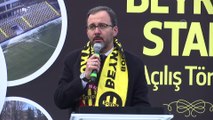 Kasapoğlu, Beykoz Stadı Açılış Törenine katıldı - İSTANBUL