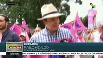 Ecuador: candidatos de elecciones seccionales intensifican su campaña