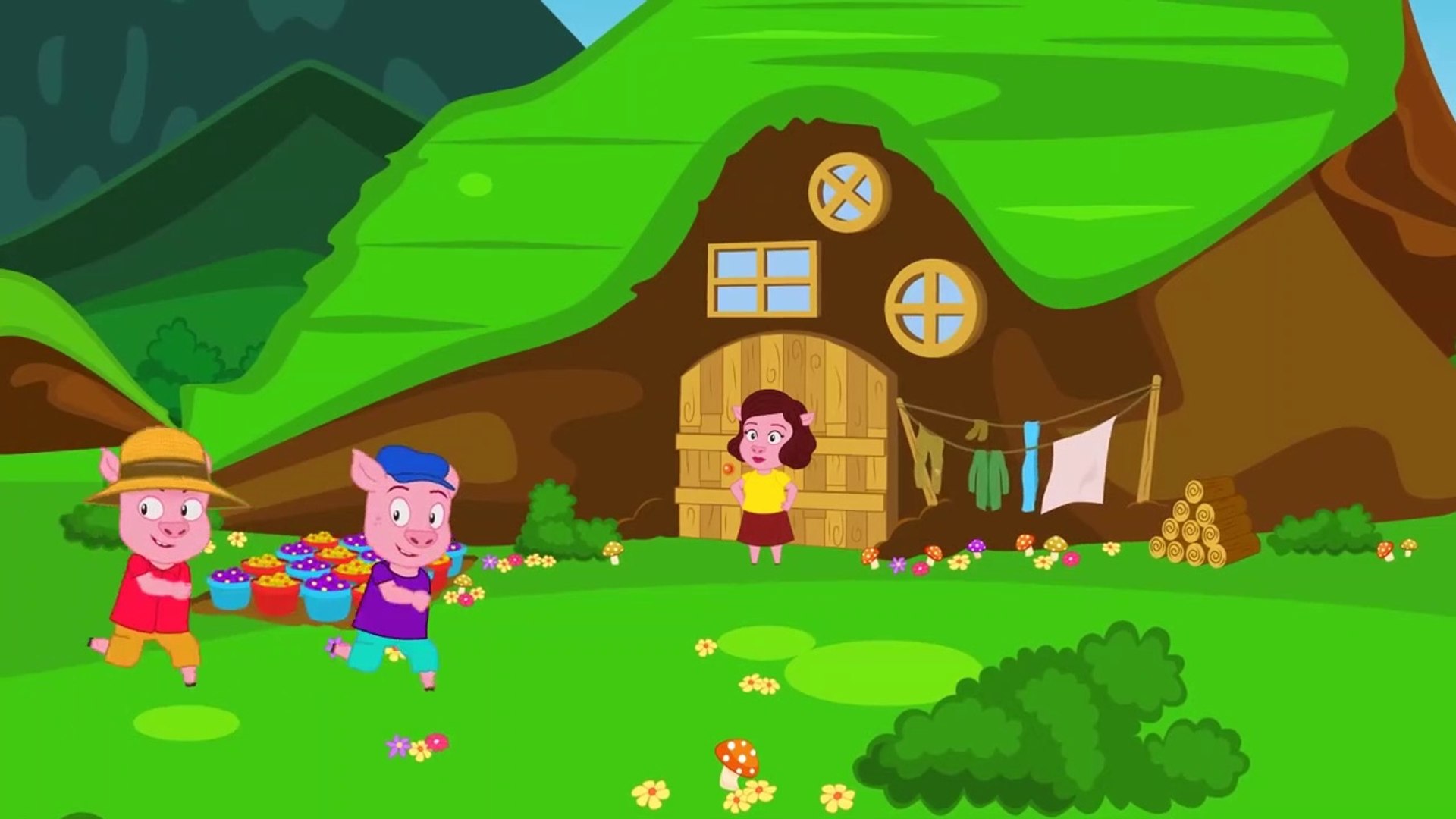 I Tre Porcellini storie per bambini - Cartoni Animati - Fiabe e Favole per  Bambini - Video Dailymotion