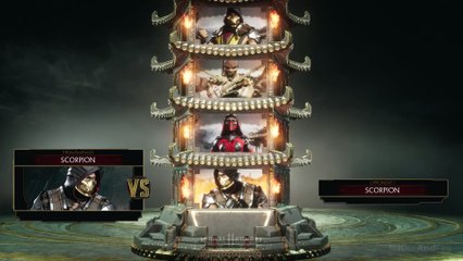 MORTAL KOMBAT 11 Gameplay Very Hard Difficulty Scorpion Vs Scorpion