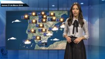 El tiempo: pronóstico para el jueves 21 de marzo