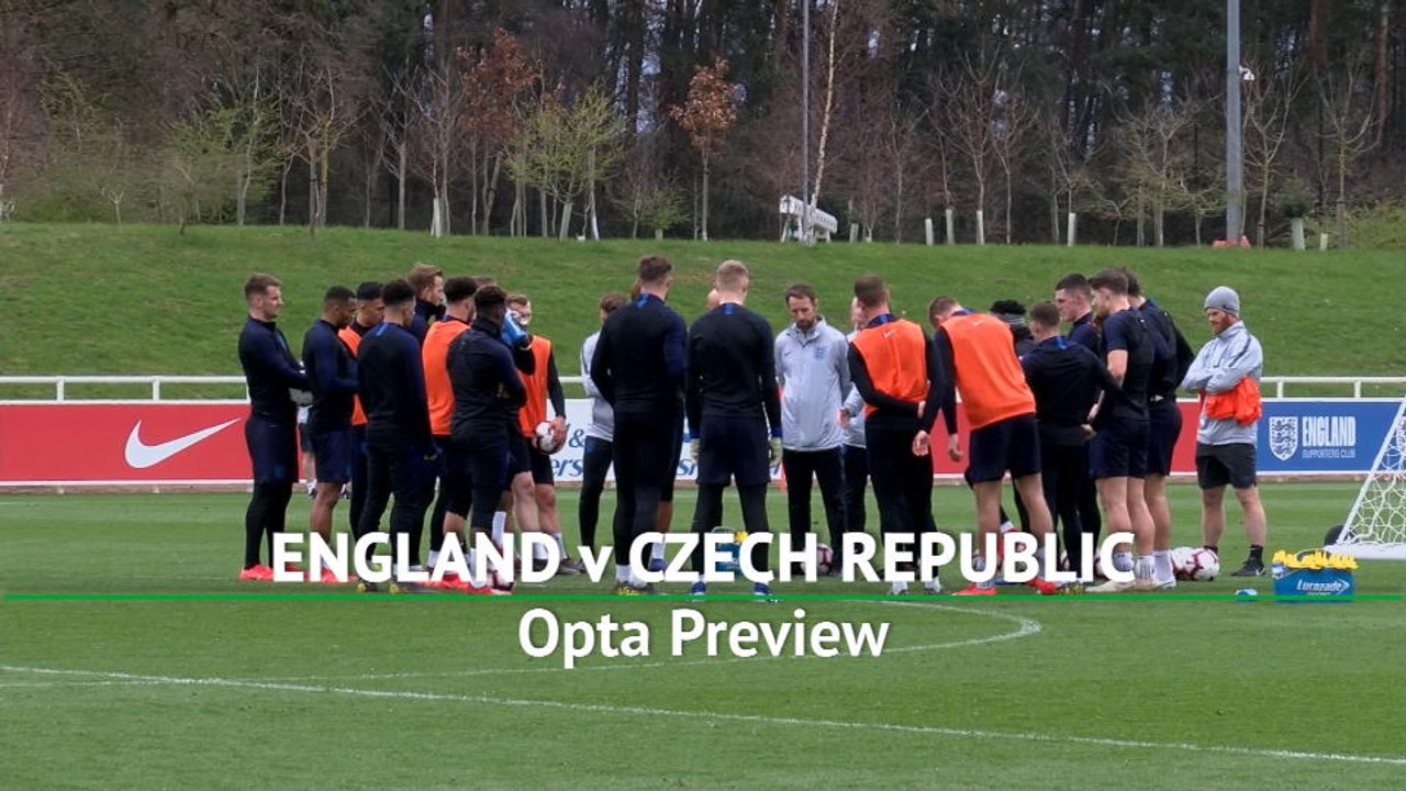 England v Czech Republic - Opta Preview