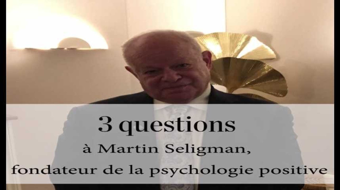 3 questions à Martin Seligman, fondateur de la psychologie positive