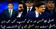 Allegations on Murad Ali Shah in Omni group, fake bank accounts case