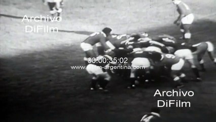 Scotland vs Tonga - Rugby International Match 1974