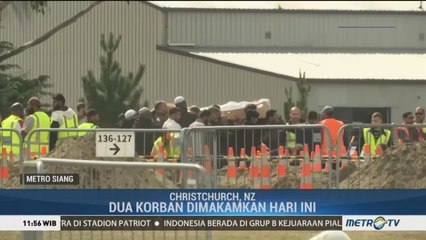 Dua Korban Penembakan Massal di Christchurch Dimakamkan