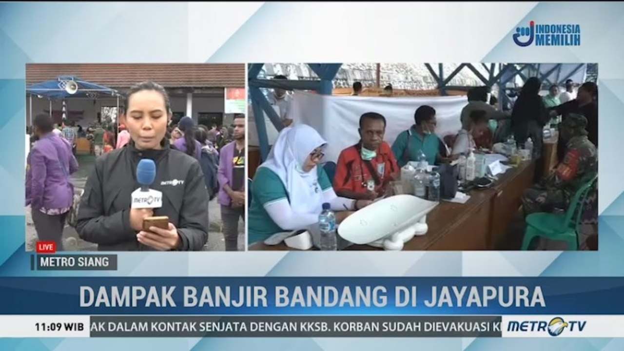 Korban Banjir Bandang di Sentani Mulai Terserang Penyakit