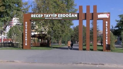 Elbistan'da "Recep Tayyip Erdoğan Millet Bahçesi" Açıldı