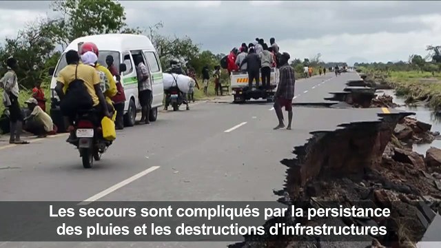Cyclone au Mozambique: les secours débordés