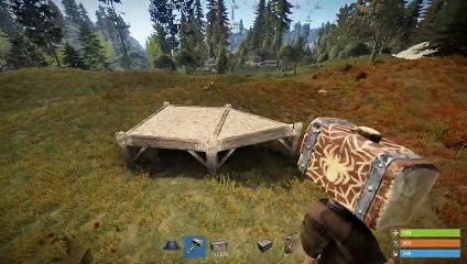 Rust Base Building - Rust Solo Base (Not a Rust Bunker Base)