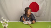 German Kids try Japanese Food (1) / ドイツ人の子供が和食を食べてみます パート1