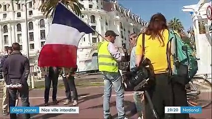 "Gilets jaunes" : interdiction de manifester samedi à Nice
