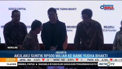 Akulaku Investor Baru Bank Yudha Bhakti