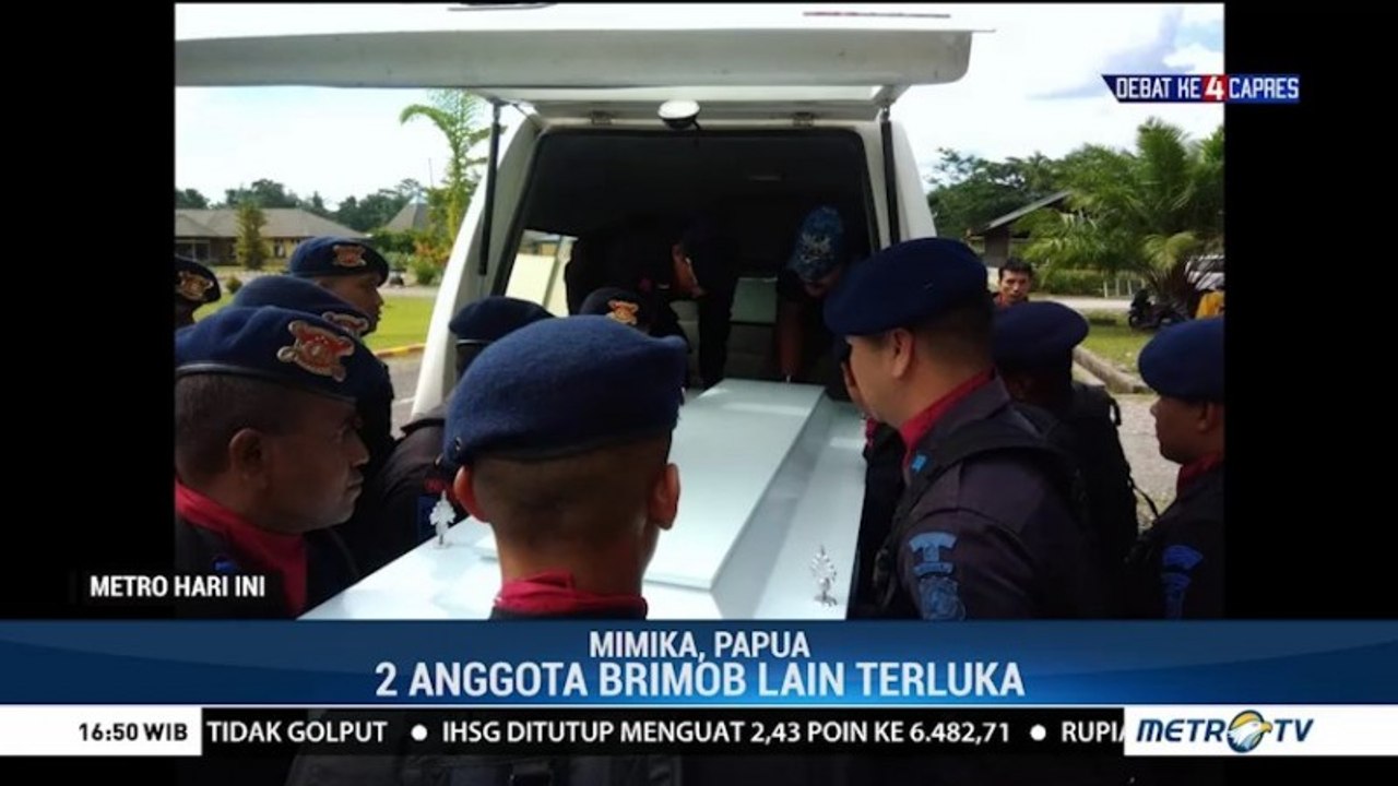 1 Anggota Brimob Gugur dalam Baku Tembak dengan KKB Papua