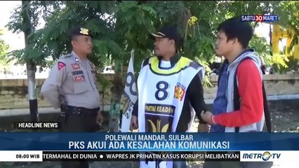 Tak Kantongi Izin, Kampanye Caleg PKS di Polewali Mandar Dibubarkan