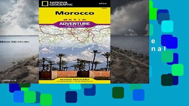 Library Morocco adv. ng r/v (r) wp (Adventure Map (Numbered)) - National Geographic Maps