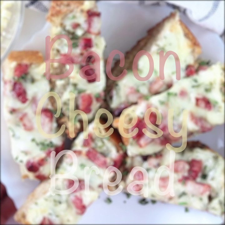 Bacon cheesy bread