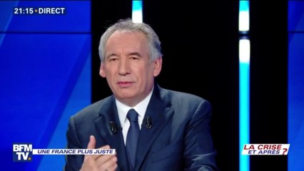 François Bayrou: "On a créé plus d'emplois qu'on en avait créés depuis très longtemps"