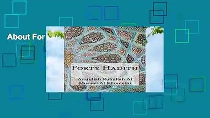 About For Books  Forty Hadith Complete
