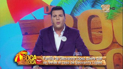 Dr. Vanegas responderá a familiares de Geovanny López