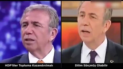 HDP'liler tepki gösterince Mansur Yavaş geri adım attı!