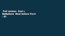 Full version  God s Battalions  Best Sellers Rank : #5