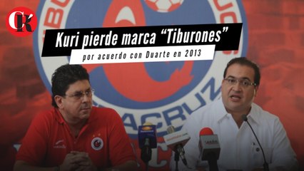Kuri pierde marca  “Tiburones”  por acuerdo con Duarte en 2013