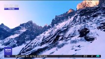 [투데이 영상] 유럽 최대 직벽 '스키' 타고 하강