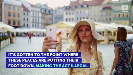 10 Places It's Illegal to Take a Selfie