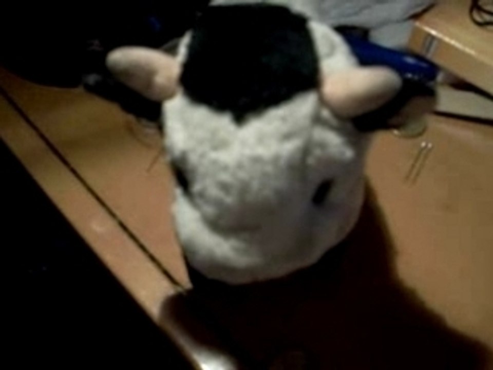 La vache en pelluche