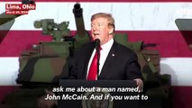Trump Slams McCain Again In Ohio: 'I've Never Liked Him Much, Probably Never Will'