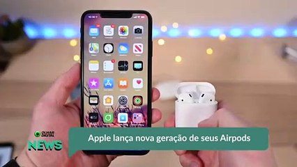 Apple lança nova geração de seus Airpods