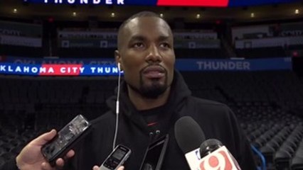 Raptors Shootaround: Serge Ibaka - March 20, 2019