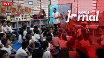 Literatura invade o Grajaú e incentiva crianças a lerem