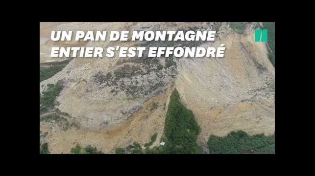 Philippines: Les images du gigantesque glissement de terrain qui a fait une vingtaine de victimes