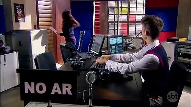 Luca e Mirela gravam Rádio Novela | As Aventuras de Poliana