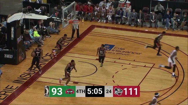 PJ Dozier (23 points) Highlights vs. Erie BayHawks