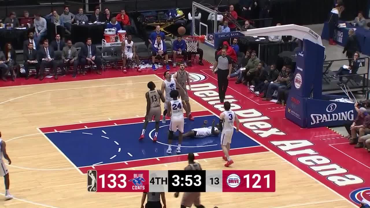 Pistons Assignee Khyri Thomas Notched 25 PTS, 6 REB & 4 3PM For Grand Rapids Drive